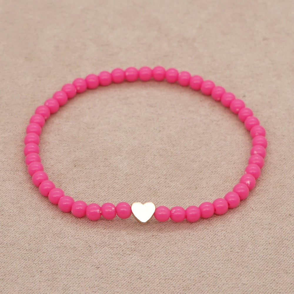 Just Lil Things  Artificial Pink Bracelets jltb0236
