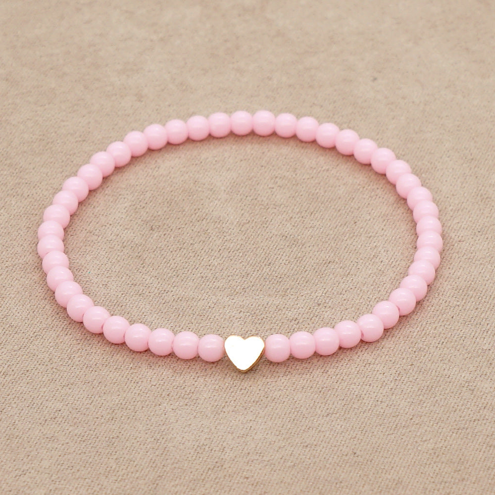 Just Lil Things  Artificial Pink Bracelets jltb0237