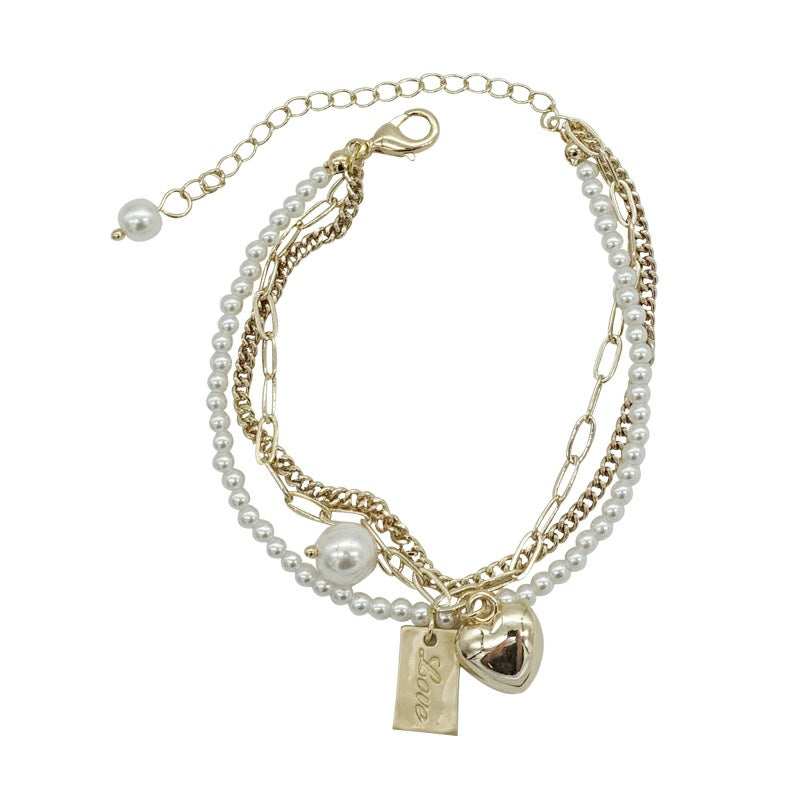Just Lil Things  Artificial  Gold Bracelet  jltb0273