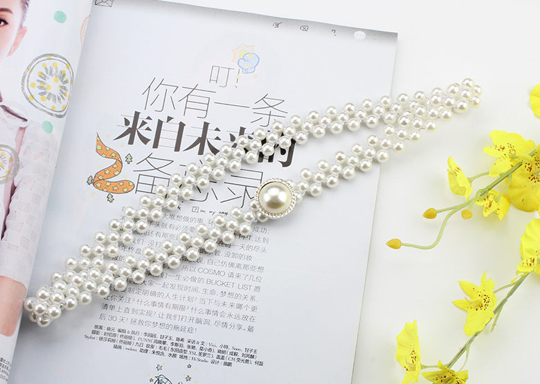 pearl-belt-fashion-rhinestone-pearl-decoration-dress-thin-waist-sealing-waist-ornament-jlthb0010