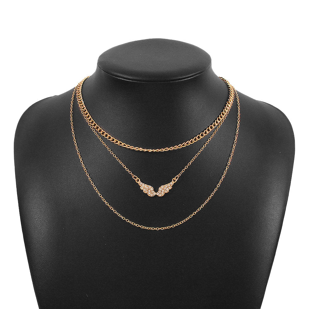 multi-layered-with-micro-inlaid-wings-cold-wind-necklace-jltn0458