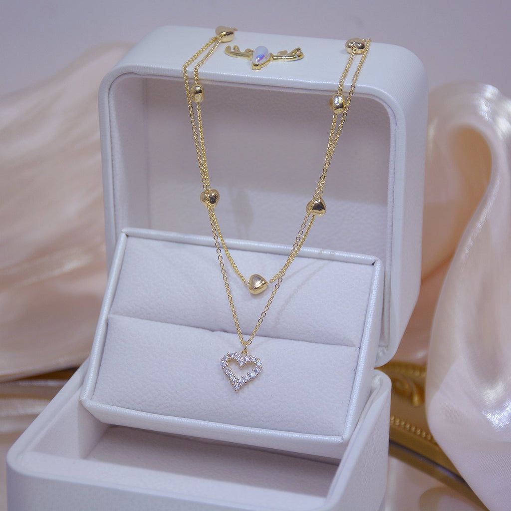 Just lil things Artifical Gold Necklace jltn0543