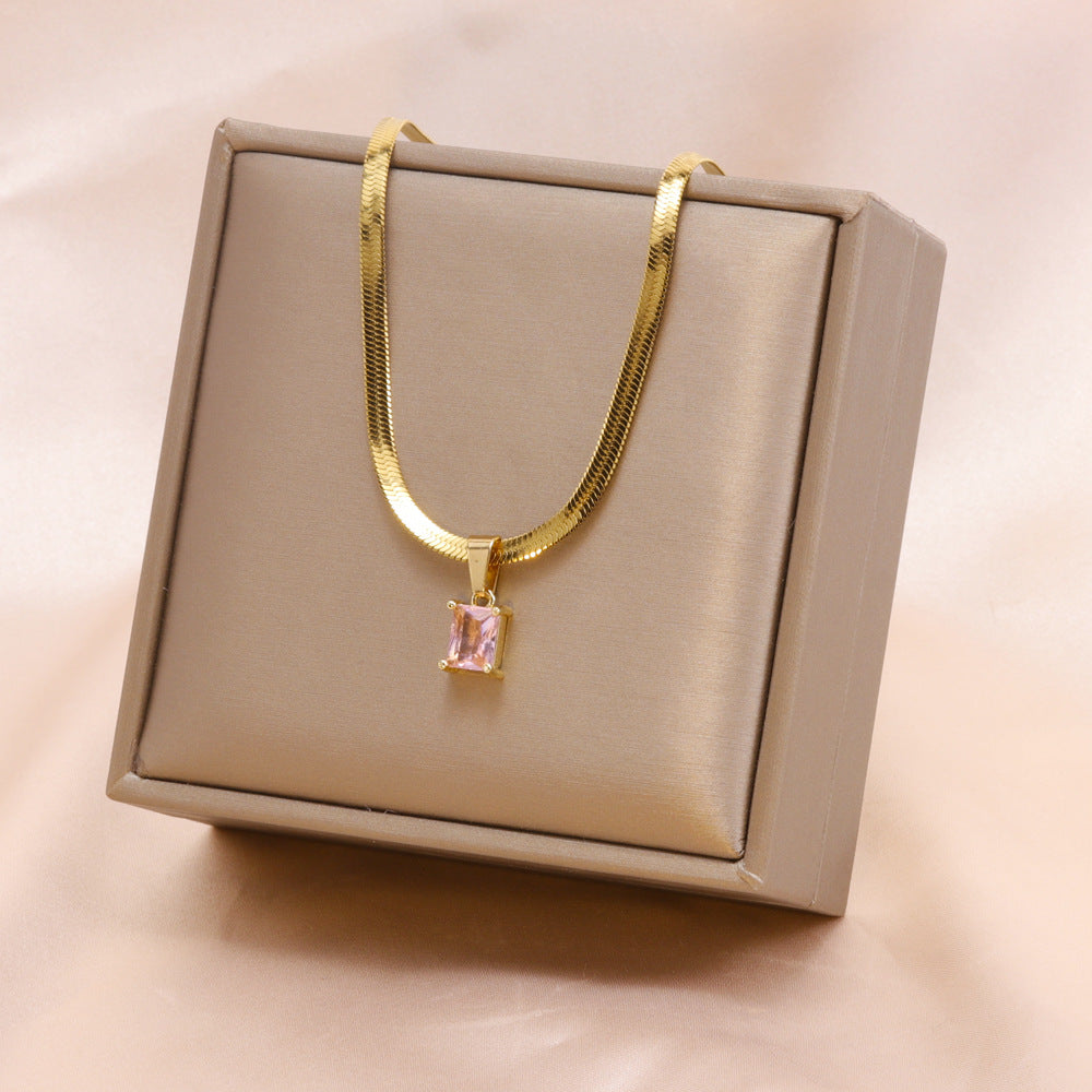 Just Lil Things  Artificial Gold Necklace jltn0613