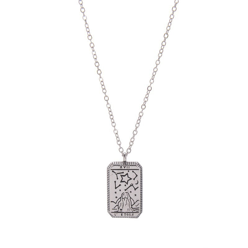 Just Lil Things  Artificial silver Necklace jltn0619