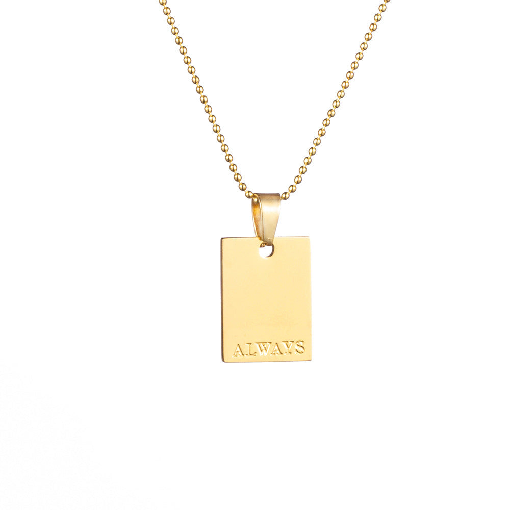Just Lil Things  Artificial Gold Necklace jltn0635